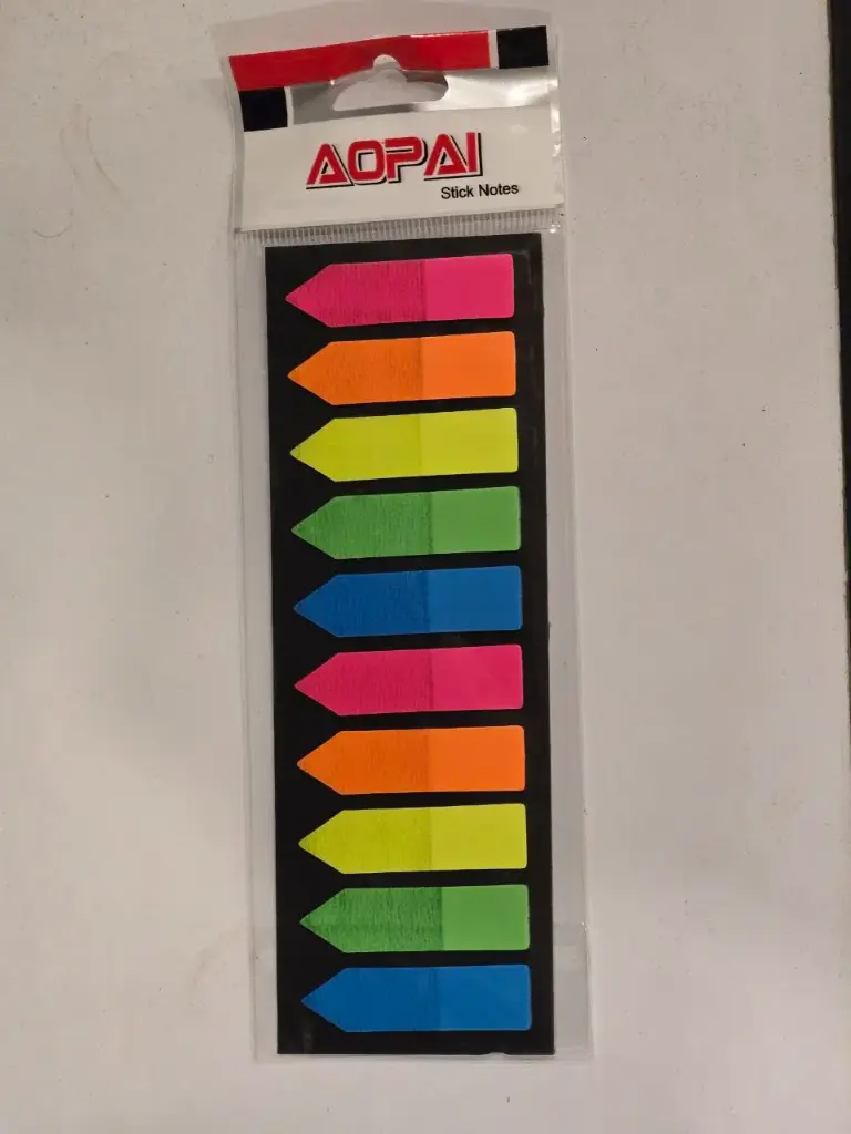 Sticky Notes 5 Colors Double